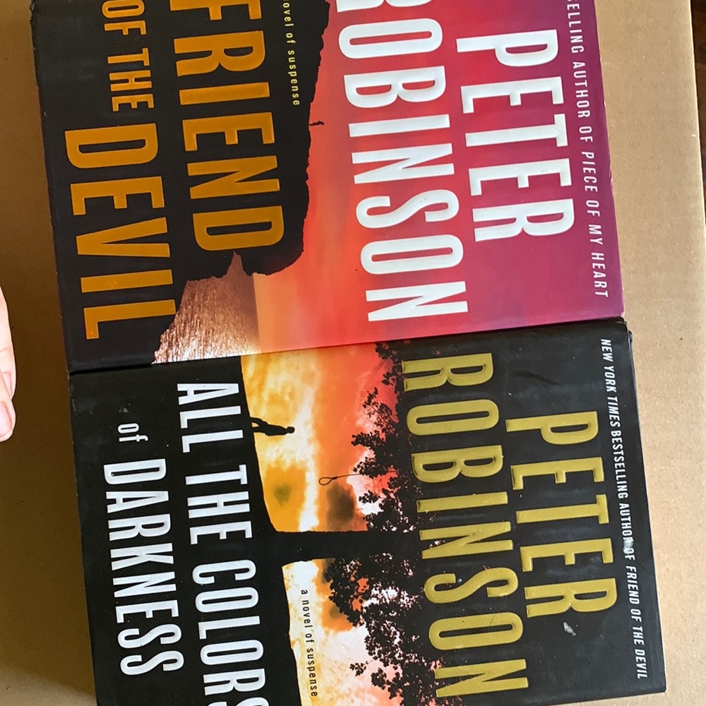 Peter Robinson Book bundle